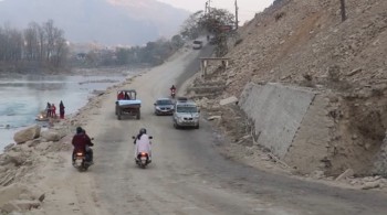 पोखरा-बाग्लुङ राजमार्गमा यातायात बन्द गरेर काम गरिने